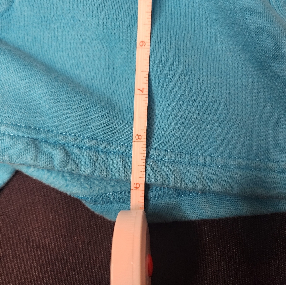 Blue Buttoned Shorts - Picture 8 of 9